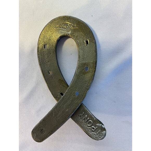 Cancer Ribbon Shape Napkin Rings Western Ranch set of 5 Diamond Metal RF724 - Picture 5 of 9